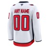 Miesten NHL Washington Capitals Pelipaita Custom Fanatics Premium Vieras 2024-25 Valkoinen